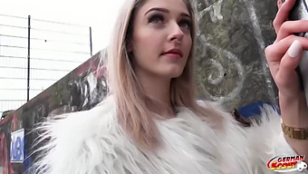 Alman kız bu porno videoda sert bir yolculuk yapıyor.